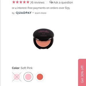 Elizabeth Mott show me your cheeks shade soft pink